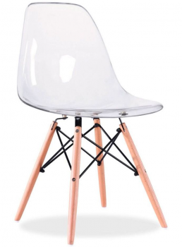 Стул Eames 47X55X81 CM прозрачный