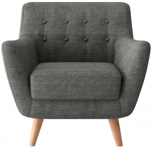 Кресло Picasso 82X85X83 CM серого цвета