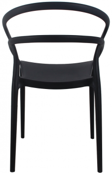 Стул Margo 53X58X82 CM чёрный