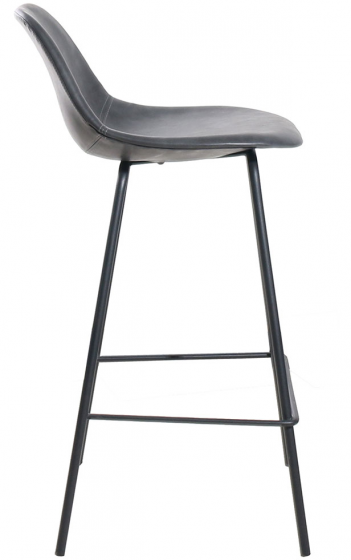 Стул полубарный City 45X48X85 CM серый 4