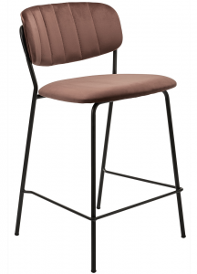 Стул полубарный Carol 45X54X89 CM терракотовый