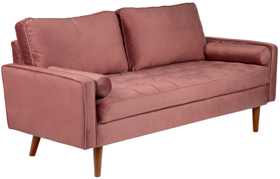 Диван Scott 160X81X84 CM пыльно розового цвета 1