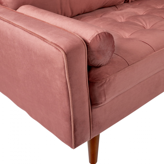 Диван Scott 160X81X84 CM пыльно розового цвета 5