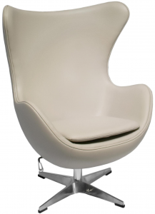 Кресло Egg Chair 85X77X110 CM латте
