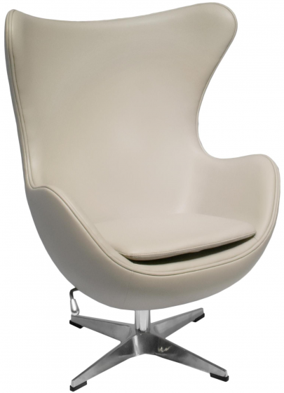 Кресло Egg Chair 85X77X110 CM латте 1