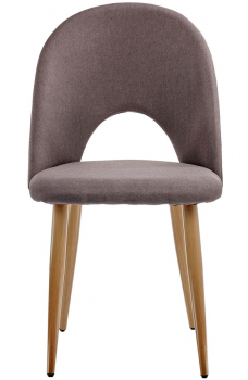 Стул Cleo 41X42X87 CM коричневый