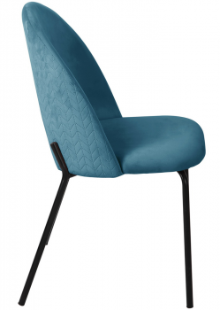 Стул Olivia 47X53X87 CM тёмно-бирюзовый