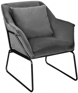Кресло Alex 68X81X79 CM серого цвета