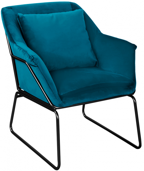 Кресло Alex 68X81X79 CM тёмно-бирюзовый 1