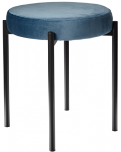 Табурет штабелируемый Bug 45X45X49 CM тёмно-бирюзовый