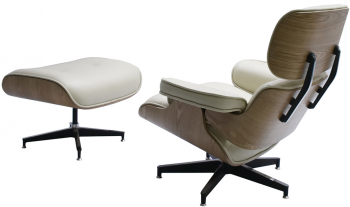 Кресло Eames Lounge с оттоманкой 84X81X84 / 64X45X45 CM