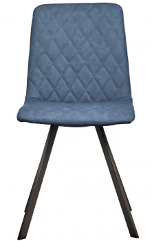 Стул Mate 60X58X80 CM синий винтаж