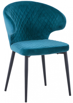 Стул Richard 60X58X80 CM бирюзовый
