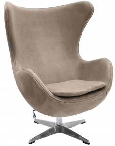 Кресло Egg 85X77X109 CM цвет латте