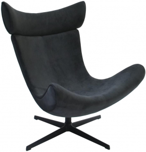 Кресло Imola 90X90X105 CM графитового цвета