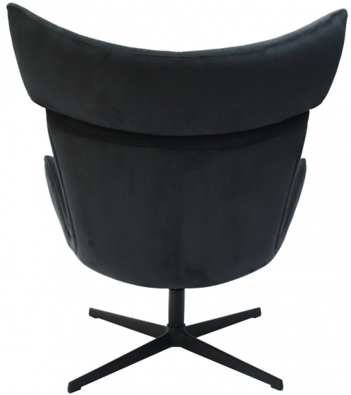 Кресло Imola 90X90X105 CM графитового цвета 4