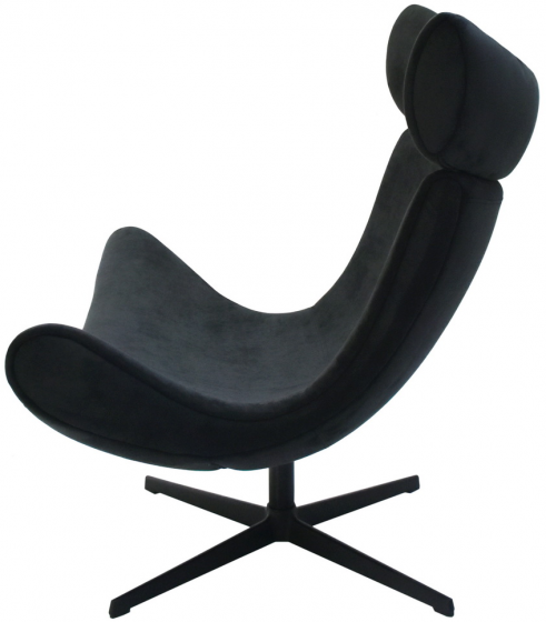 Кресло Imola 90X90X105 CM графитового цвета 3