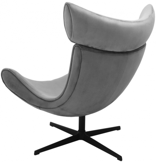 Кресло Imola 90X90X105 CM серого цвета 4