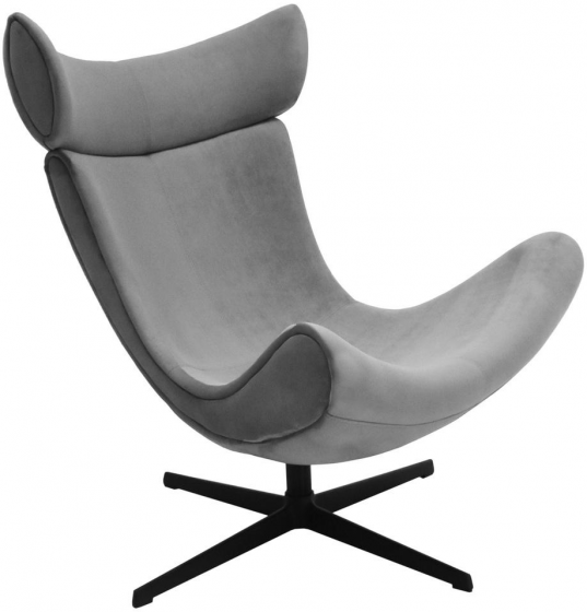 Кресло Imola 90X90X105 CM серого цвета 1