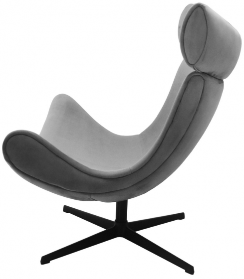 Кресло Imola 90X90X105 CM серого цвета 3