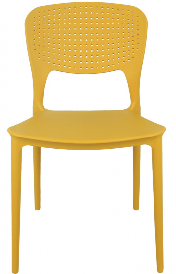 Стул Spot 60X48X80 CM жёлтый 2