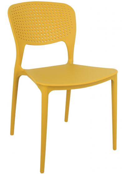 Стул Spot 60X48X80 CM жёлтый 1