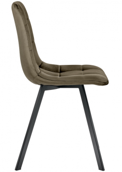 Стул Easy 45X55X88 CM тёмно-коричневый