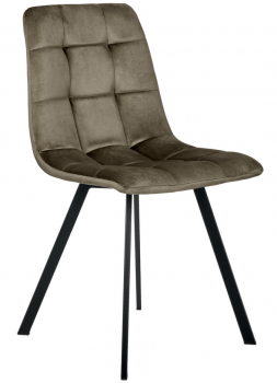 Стул Easy 45X55X88 CM тёмно-коричневый