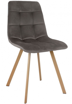 Стул Easy 45X55X88 CM тёмно-коричневый цвет