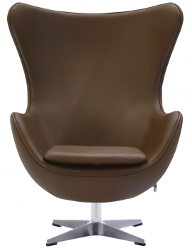 Кресло Egg Chair  85X77X110 CM коричневый