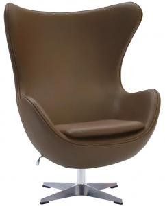 Кресло Egg Chair  85X77X110 CM коричневый