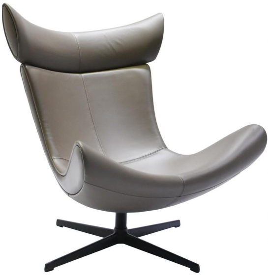 Кресло Imola 90X90X105 CM кожа цвета капучино 1