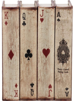 Комплект из четырёх шкатулок Deck 25X18X5 CM