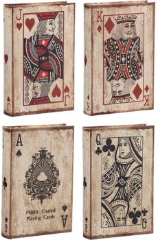 Комплект из четырёх шкатулок Deck 25X18X5 CM