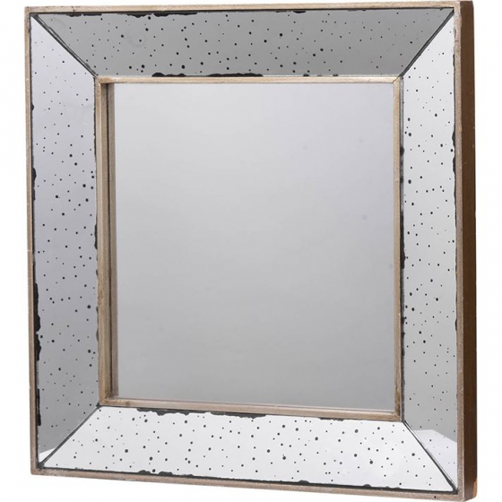 Зеркало в винтажном стиле Ecolier 46X46 CM 2
