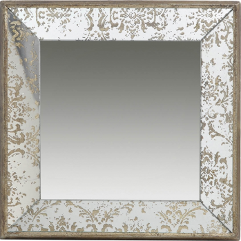 Зеркало в винтажном стиле Qiren 39X39 CM
