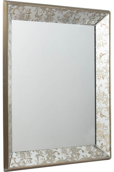 Зеркало в винтажном стиле Qiren 60X60 CM 2