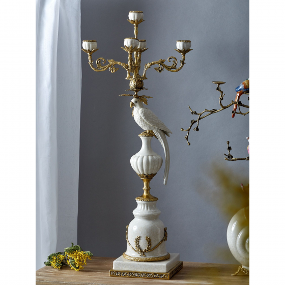 Подсвечник Parrot 37X37X84 CM 6