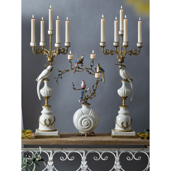 Подсвечник Parrot 37X37X84 CM 4