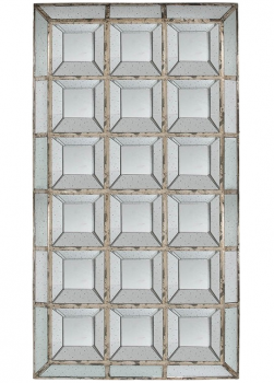 Зеркальное панно в винтажном стиле Vendora 117X210 CM