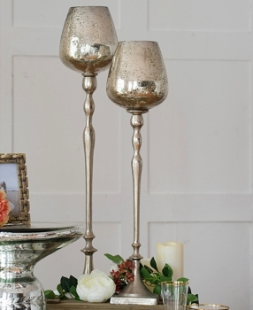 Изящный подсвечник Goblet 16X16X71 CM