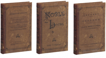 Набор шкатулок в виде книг Nasadi 14X3X21 / 14X3X21 / 14X3X21 CM