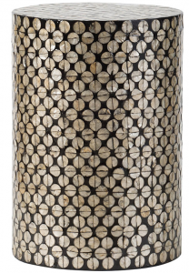 Столик украшенный раковинами устриц Fournier 35X35X50 CM