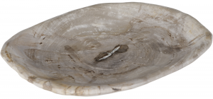 Блюдо из окаменелого дерева Risana 18X22X3 CM