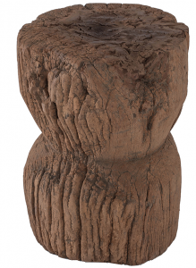 Столик вспомогательный в стиле ваби-саби Haku 41X41X52 CM