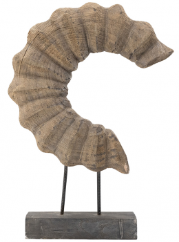 Декоративный элемент из павловнии Lin 52X13X73 CM