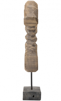 Декоративный элемент из павловнии Lin 52X13X73 CM