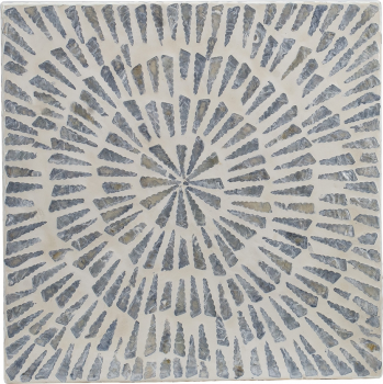 Столик украшенный раковинами устриц Gaby 35X35X45 CM