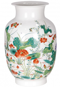 Ваза коллекционная из фарфора Pulcri 22X22X33 CM