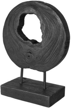 Декоративный диск из тика Asti 25X12X35 CM